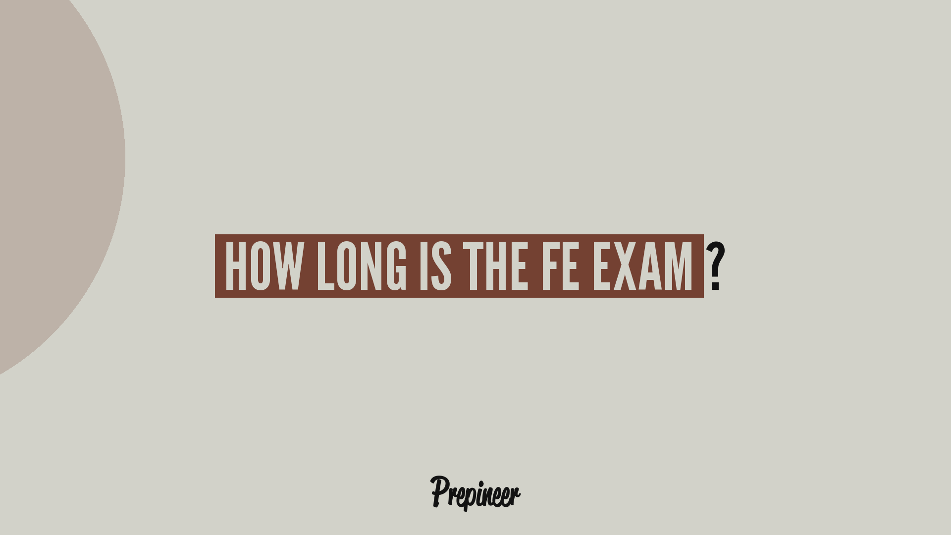 Uncover The Duration: How Long Is The Fe Exam? 2 How long is the fe exam — duration and structure explained