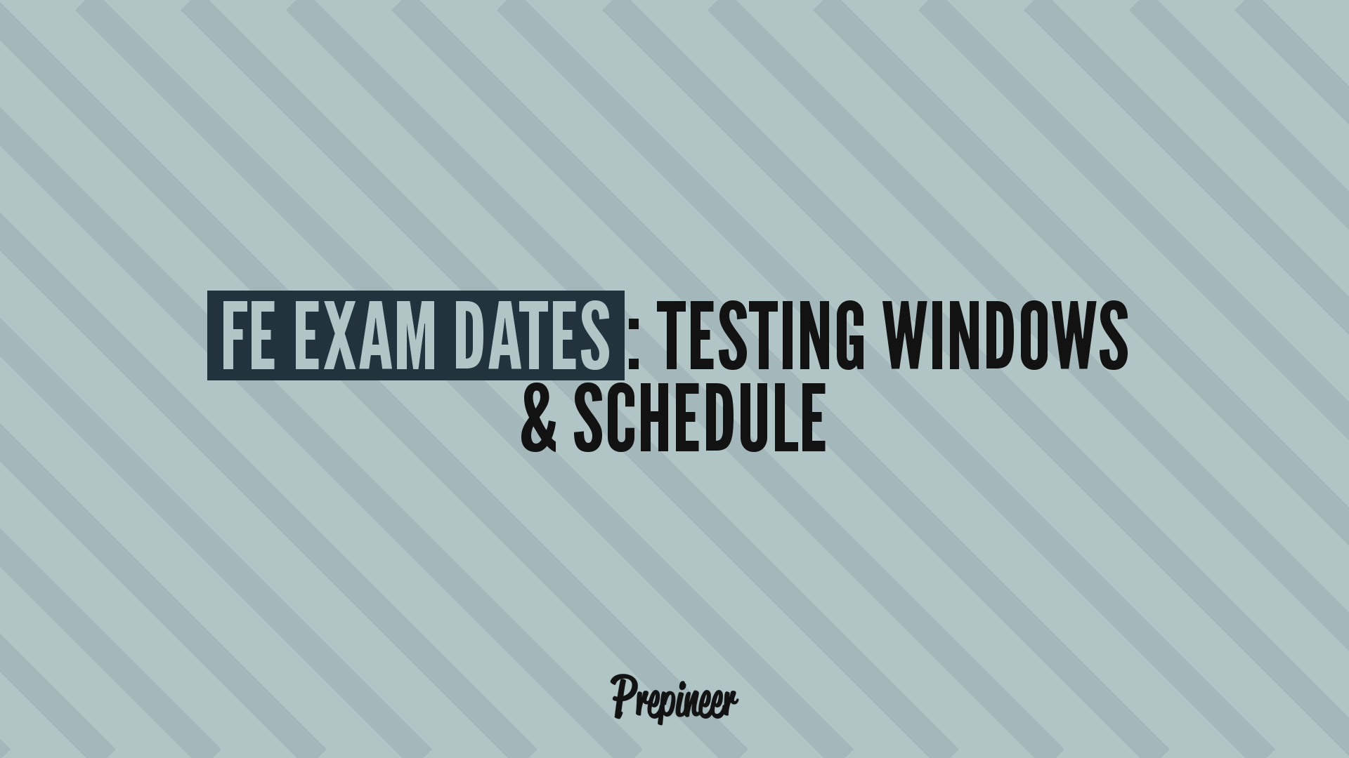 Fe Exam Dates: Testing Windows, Schedule &Amp; How To Register 2 Fe exam dates — when is the fe exam offered and how the testing windows work