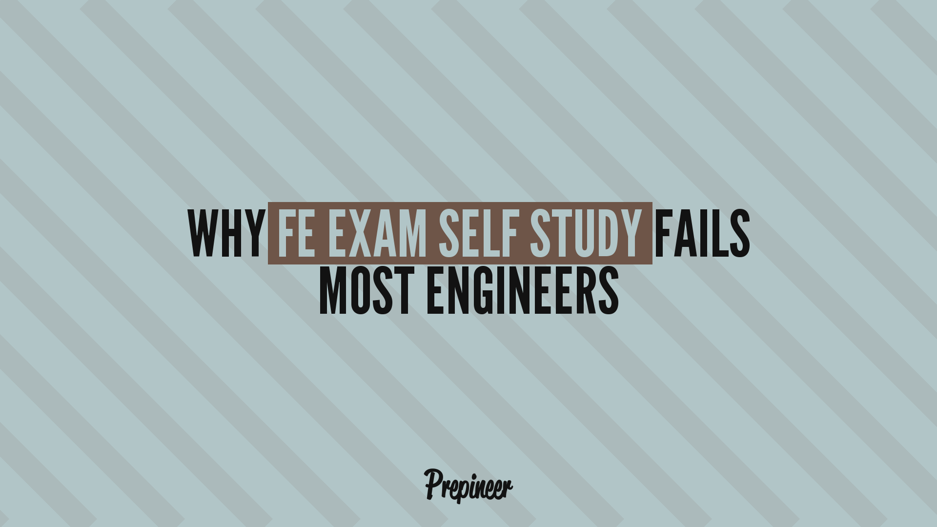 Fe Exam Self Study: Is It Worth It? The Honest Answer 4 Why fe exam self study fails most engineers
