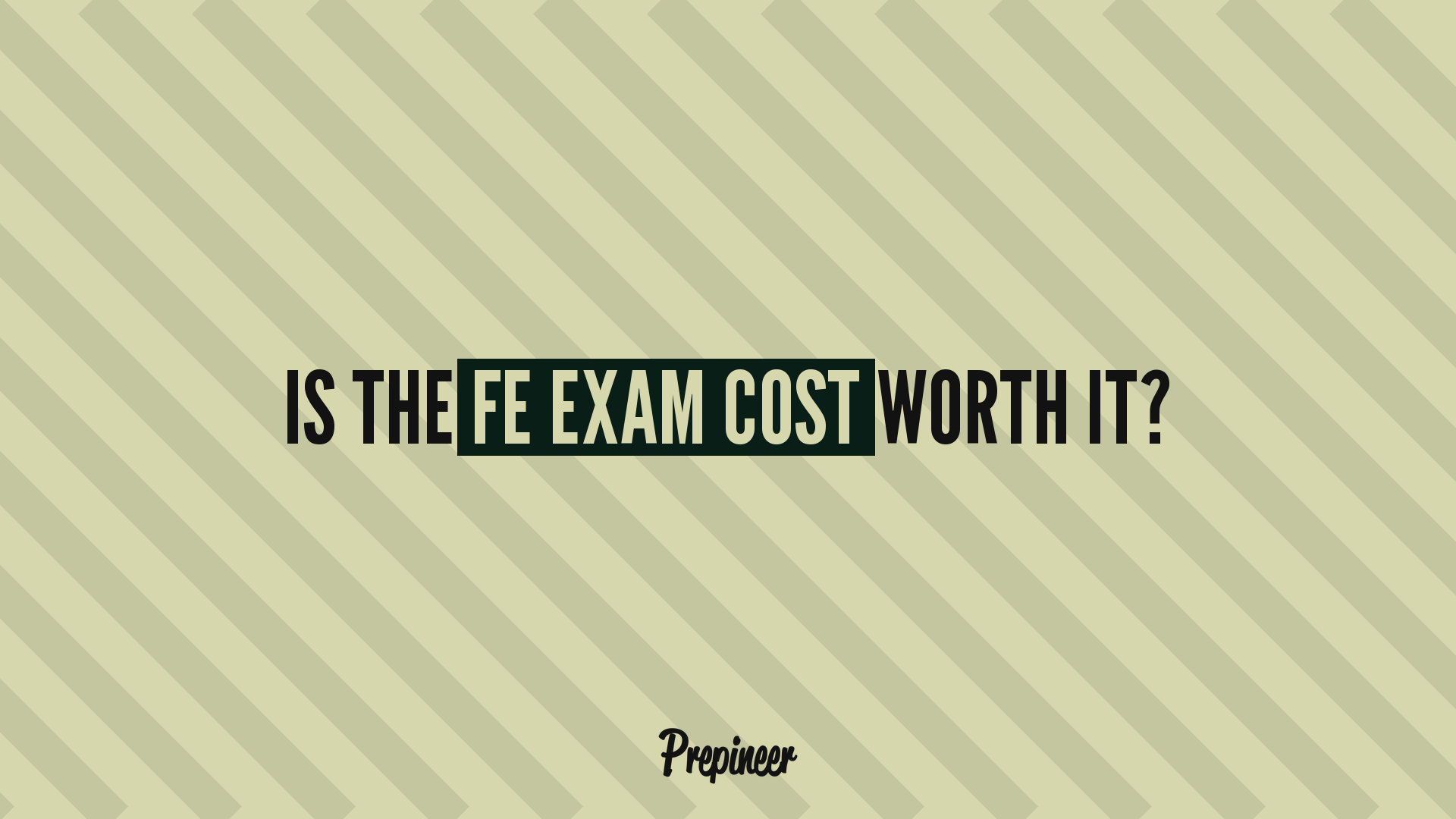 How Much Does The Fe Exam Cost? Complete Breakdown 8 Is the fe exam cost worth it — return on investment for engineers